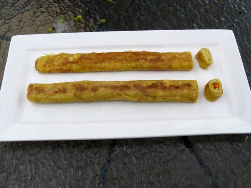 Feuilleté d'oeufs, pour sushis ou repas de Nell | Photo de Nell