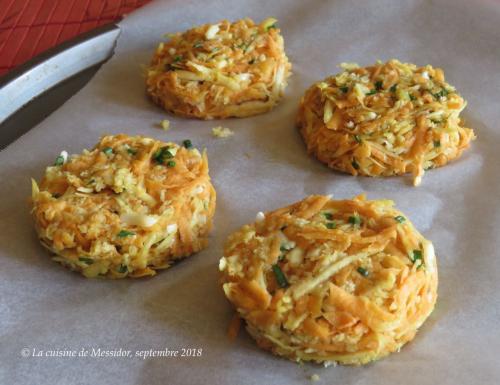 Galettes de patate douce et de panais de Messidor | Photo de Messidor