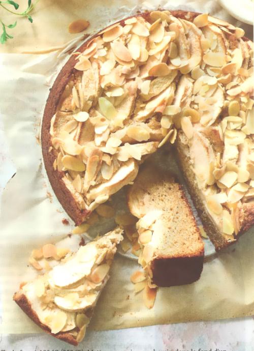 Gâteau aux pommes, ricotta et amandes de Melanie Marchand | Photo de PassionRecettes