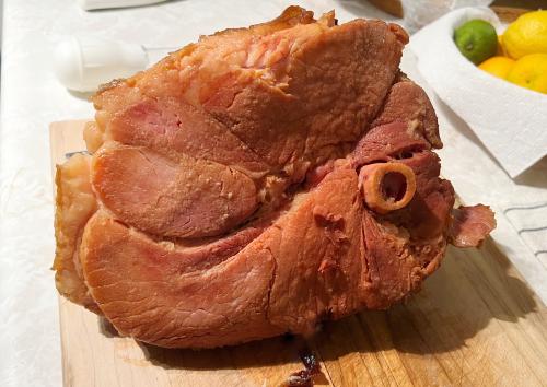 Jambon fumé au four au sirop d'érable et moutarde de Mireille | Photo de Mireille