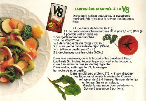 Jardinière marinée à la v8 | Photo de PassionRecettes