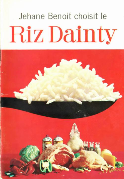 Livret - jehane benoit choisit le riz dainty | Photo de PassionRecettes