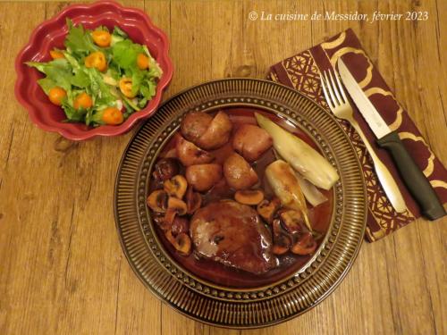 Médaillons de boeuf, sauce aux champignons et au porto + de Messidor | Photo de Messidor