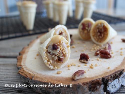 Mini-cornets à l'érable de Esther B | Photo de Estherb