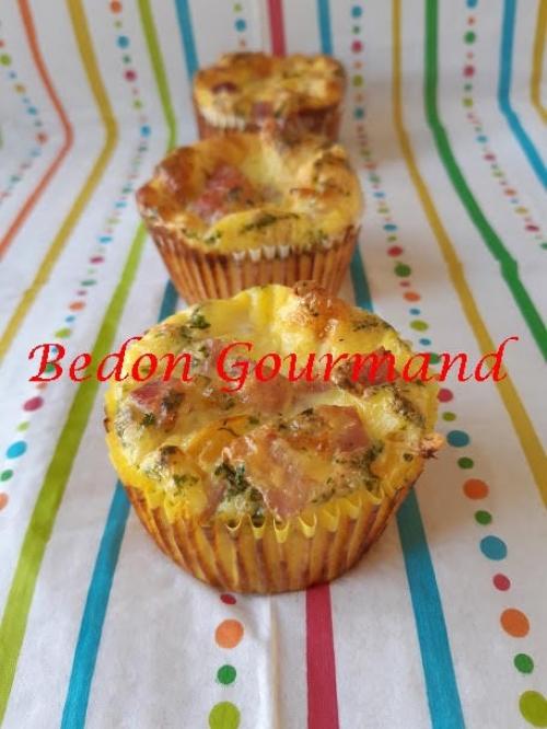 Mini-quiches en muffins de Bedon Gourmand | Photo de Bedon gourmand