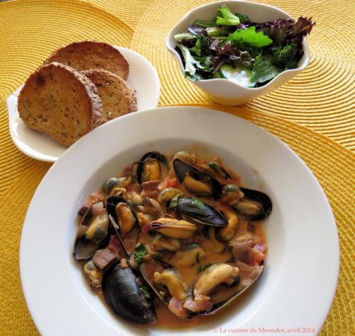 Moules à la provençale de Messidor | Photo de Messidor