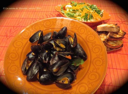 Moules au four au lait de coco de Messidor | Photo de Messidor