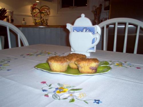 Muffins au fromage à la crème aux fraises de Develin's Light Par Mariah Stewart | Photo de Louise b.