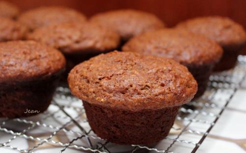 Muffins aux céréales son de blé de Nell | Photo de Nell