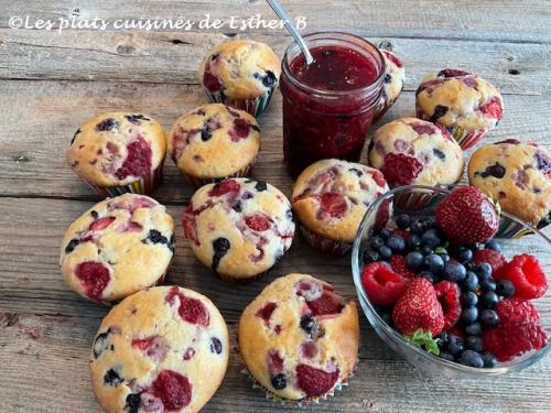 Muffins aux petits fruits de Estherb | Photo de Estherb