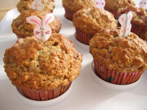 Muffins blé, avoine, bananes et fraises de Karine B. | Photo de Karine b.