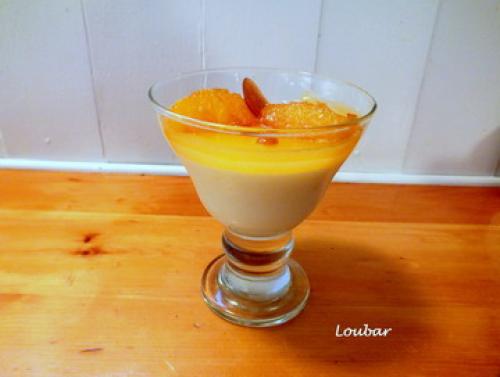 Panna cotta / miroir d'orange & suprêmes d'orange caramélisés de Louise B. | Photo de Louise b.