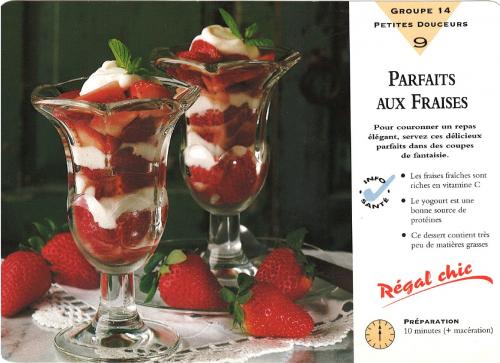 Parfaits aux fraises de Cuisine Santé Express | Photo de PassionRecettes