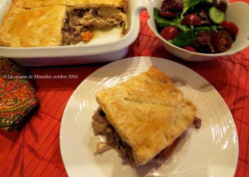 Pâté au poulet à la saucisse italienne maison de Messidor | Photo de Messidor