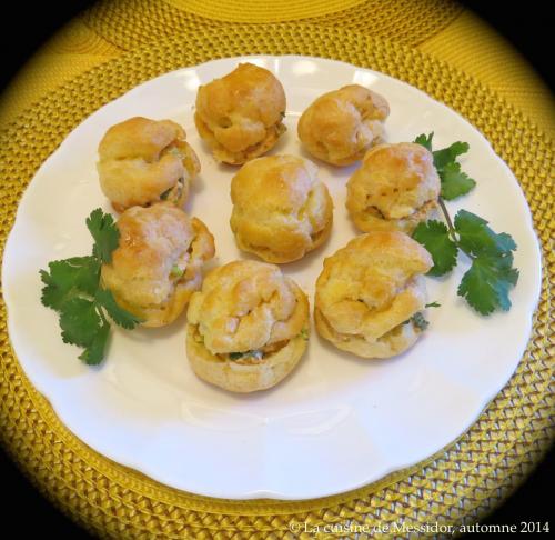 Petits choux farcis craquants de Messidor | Photo de Messidor