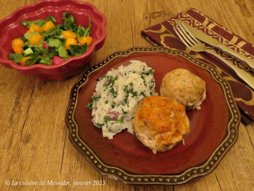 Petits pains de viande, façon muffins + de Messidor | Photo de Messidor