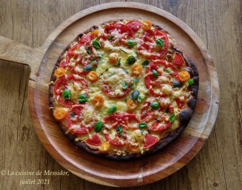 Pizza aux tomates fraîches + de Messidor | Photo de Messidor