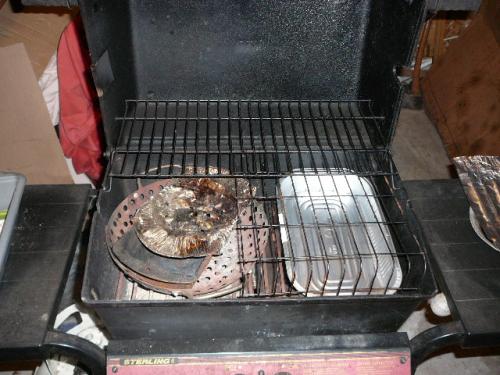 Poisson fumé au rhum sur b.b.q. chaleur indirecte. de Le André | Photo de Le andré