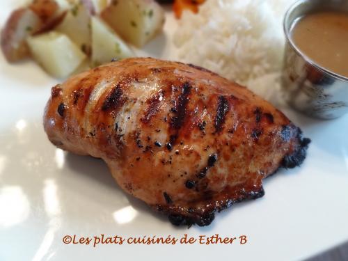 Poitrine de poulet mariné sur b.b.q. de Esther B | Photo de Estherb