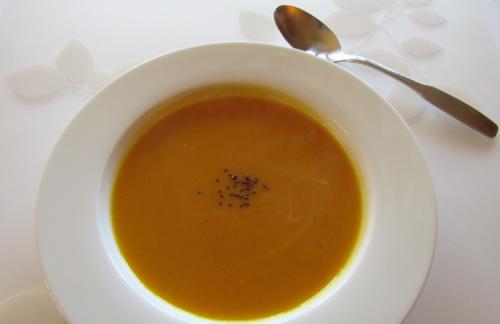 Potage au chou-fleur et à la courge musquée de Messidor | Photo de Messidor