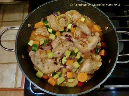 Poulet aux légumes de mars + de Messidor | Photo de Messidor