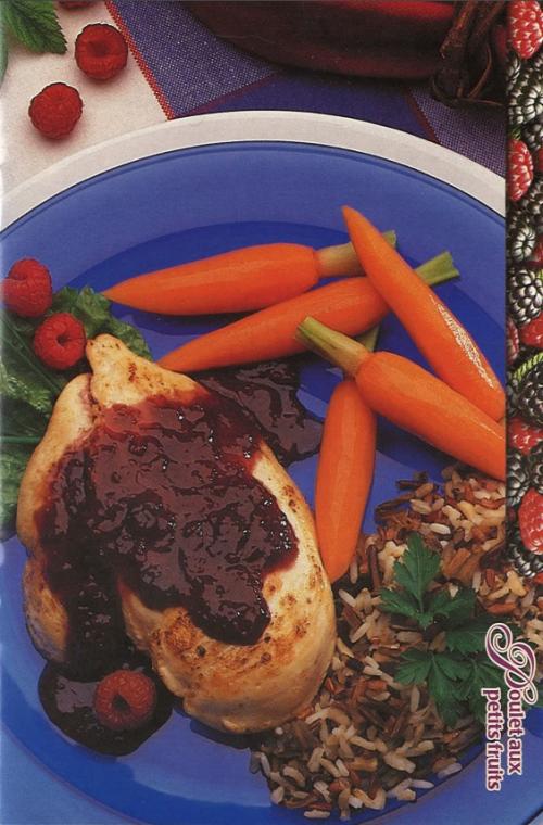 Poulet aux petits fruits de E.d. Smith | Photo de PassionRecettes