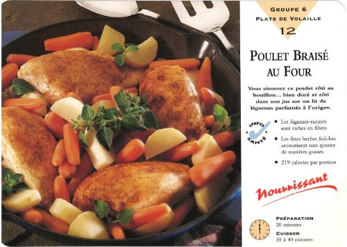 Poulet braisé au four de Cuisine Santé Express | Photo de PassionRecettes