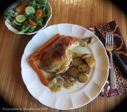 Poulet rôti au pesto minute santé de Messidor | Photo de Messidor