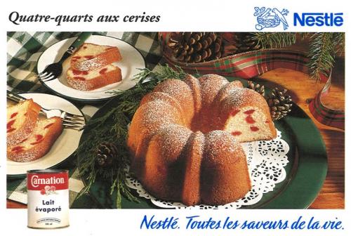 Quatre-quarts aux cerises de Nestlé | Photo de PassionRecettes