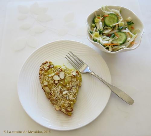 Quiche au chou-fleur à l'indienne de Messidor | Photo de Messidor