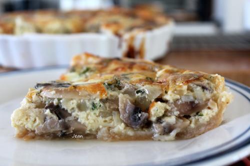 Quiche aux champignons de Nell | Photo de Nell