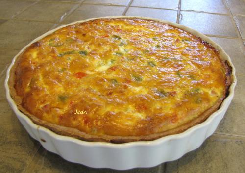 Quiche aux poivrons et au jambon de Nell | Photo de Nell