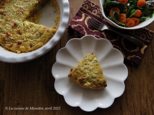 Quiche sans croûte aux saucisses * de Messidor | Photo de Messidor