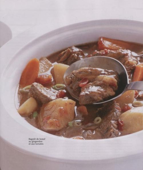 Ragoût de boeuf au gingembre et aux tomates pour mijoteuse de Coup De Pouce | Photo de Mireille