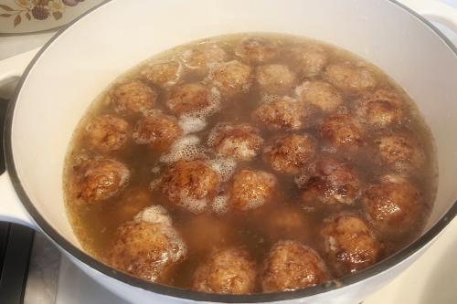 Ragoût de boulettes de Yolande | Photo de Mireille