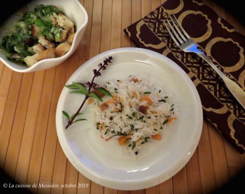 Riz express au saumon fumé et aux herbes de Messidor | Photo de Messidor