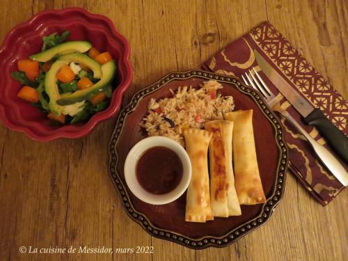 Rouleaux impériaux au canard confit, version deux + de Messidor | Photo de Messidor