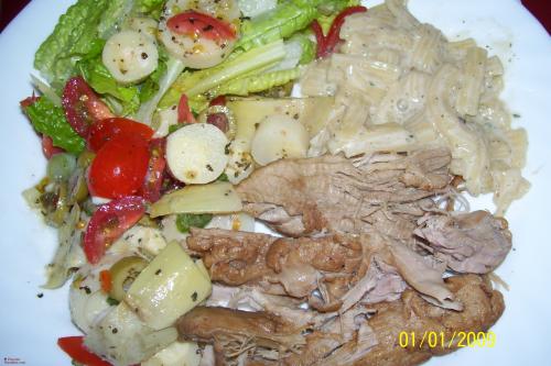 Salade d'artichauts et de coeurs de palmier | Photo de Callyoe