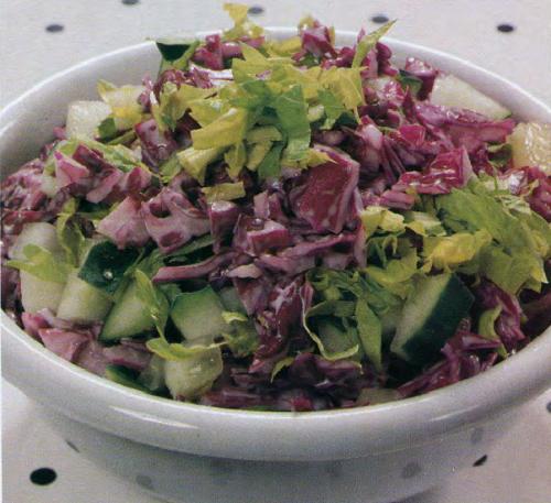 Salade de chou rouge de Qu'est-Ce Qu'on Mange | Photo de PassionRecettes