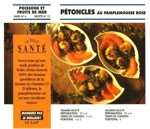 Salade de pamplemousse et crevettes de Bon Appétit | Photo de PassionRecettes