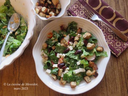 Salade-repas à la grecque + de Messidor | Photo de Messidor