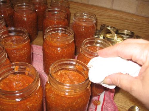 Sauce à spaghetti à l'autoclave (avec photos de procédure) de Marie Lune | Photo de Marie lune