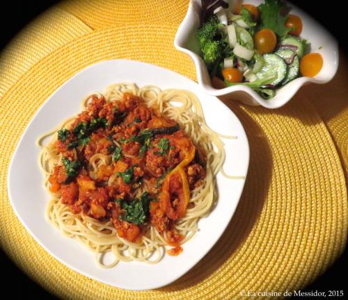 Sauce à spaghetti exquise de Messidor | Photo de Messidor