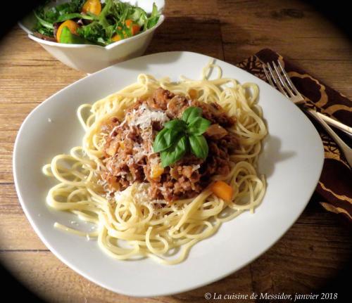 Sauce bolognaise sans viande de Messidor | Photo de Messidor