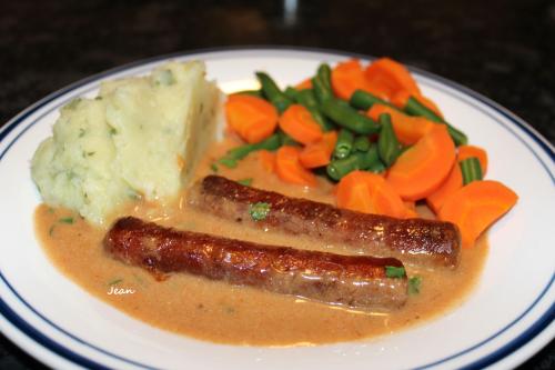 Saucisses de veau à la hongroise de Nell | Photo de Nell