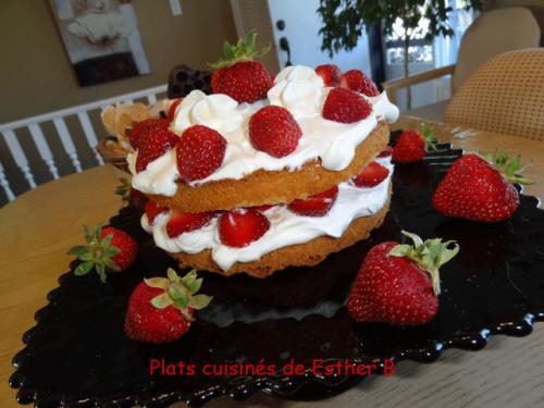 Shortcake aux fraises de Esther B | Photo de Estherb