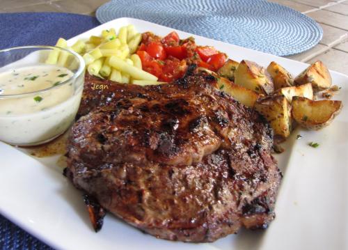 Steak de côte de boeuf a la texane de Nell | Photo de Nell