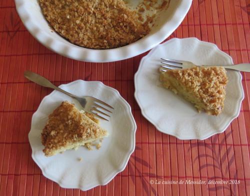 Tarte-croustade aux pommes et au chocolat blanc + de Messidor | Photo de Messidor