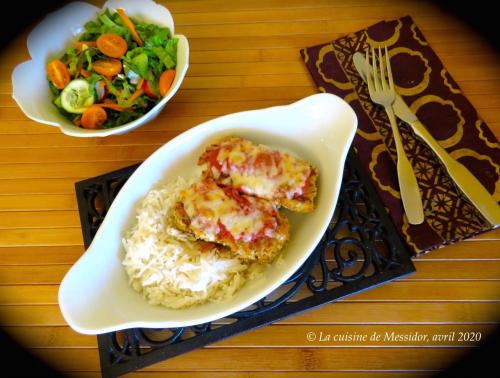 Tofu parmigiana express de Messidor | Photo de Messidor