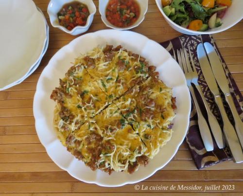 V 29 - omelette à la viande hachée et aux nouilles + de Messidor | Photo de Messidor